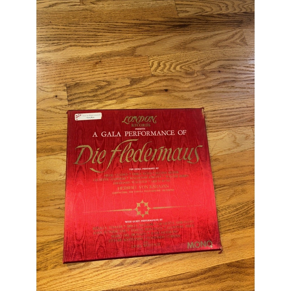 London Records Presents A Gala Performance of Die Fledermaus Opera Vinyl Record